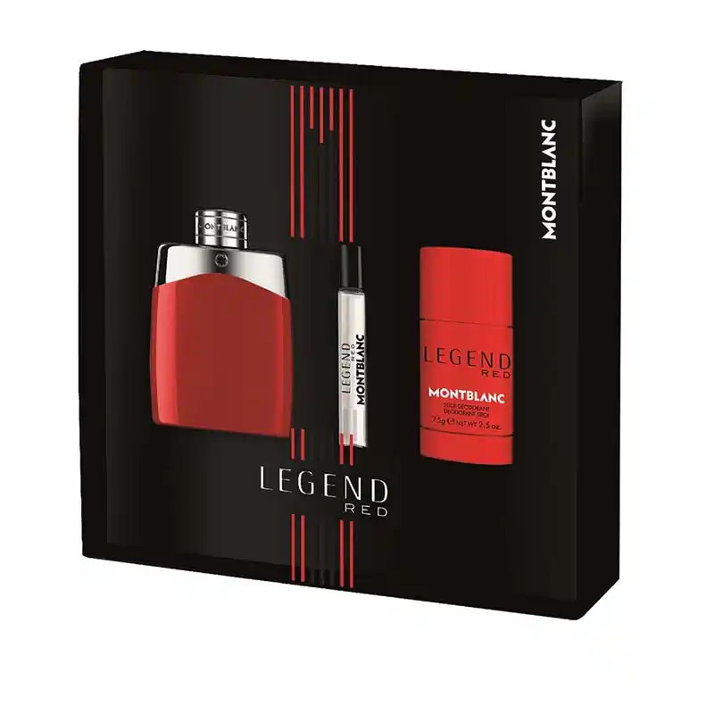 Legend Red Eau De Parfum Gift Set Flacon Ml