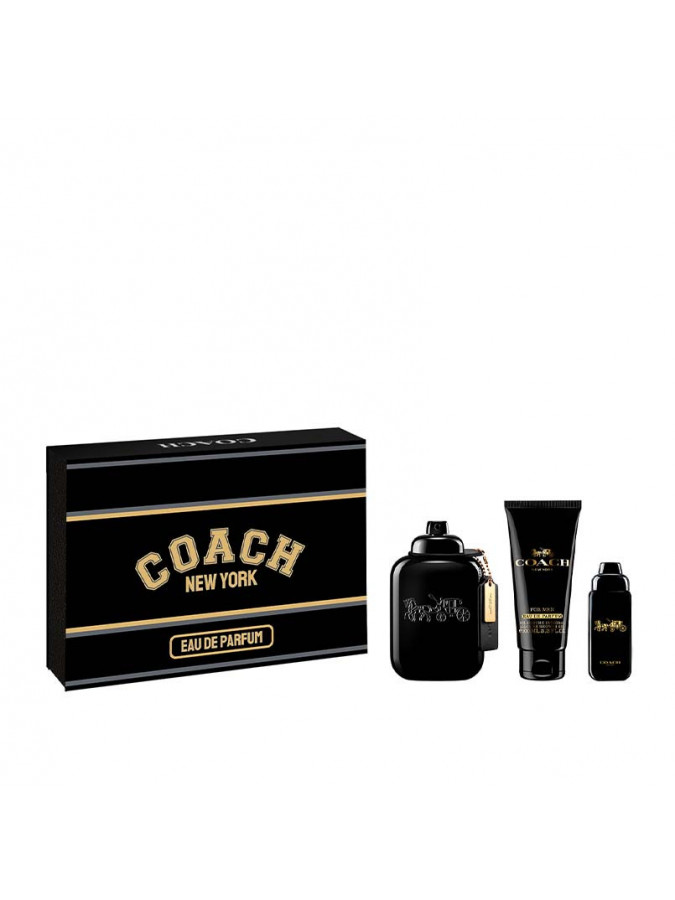 COACH FOR MAN BLACK SET