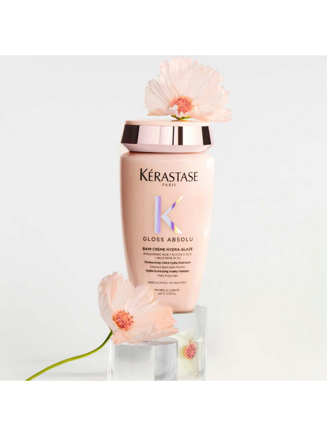 K GLOSS ABSOLU BAIN CREME HYDRA GLAZE SHAMPOO العناية بالشعر