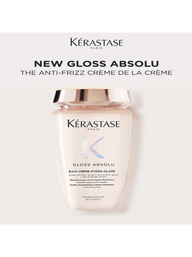 K GLOSS ABSOLU BAIN CREME HYDRA GLAZE SHAMPOO العناية بالشعر