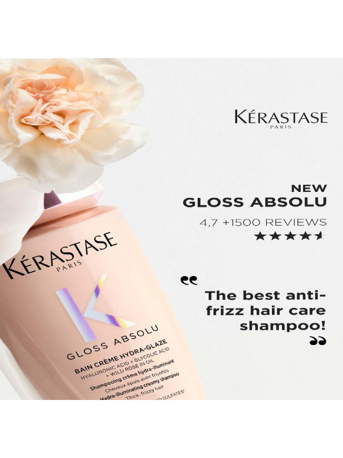 K GLOSS ABSOLU BAIN CREME HYDRA GLAZE SHAMPOO K GLOSS ABSOLU BAIN CREME HYDRA GLAZE SHAMPOO