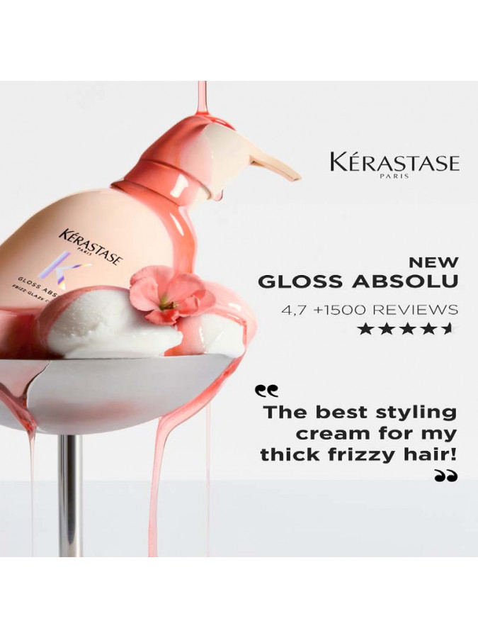 K GLOSS ABSOLU FRIZZ-GLAZE CREAM العناية بالشعر